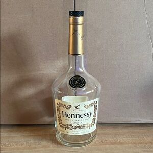 Big Hennessy Gold and Clear Cognac Bottle 1.75 ml